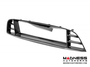 Ford Mustang Shelby GT500 Front Upper Grille by Anderson Composites - Carbon Fiber - Without Cobra Emblem